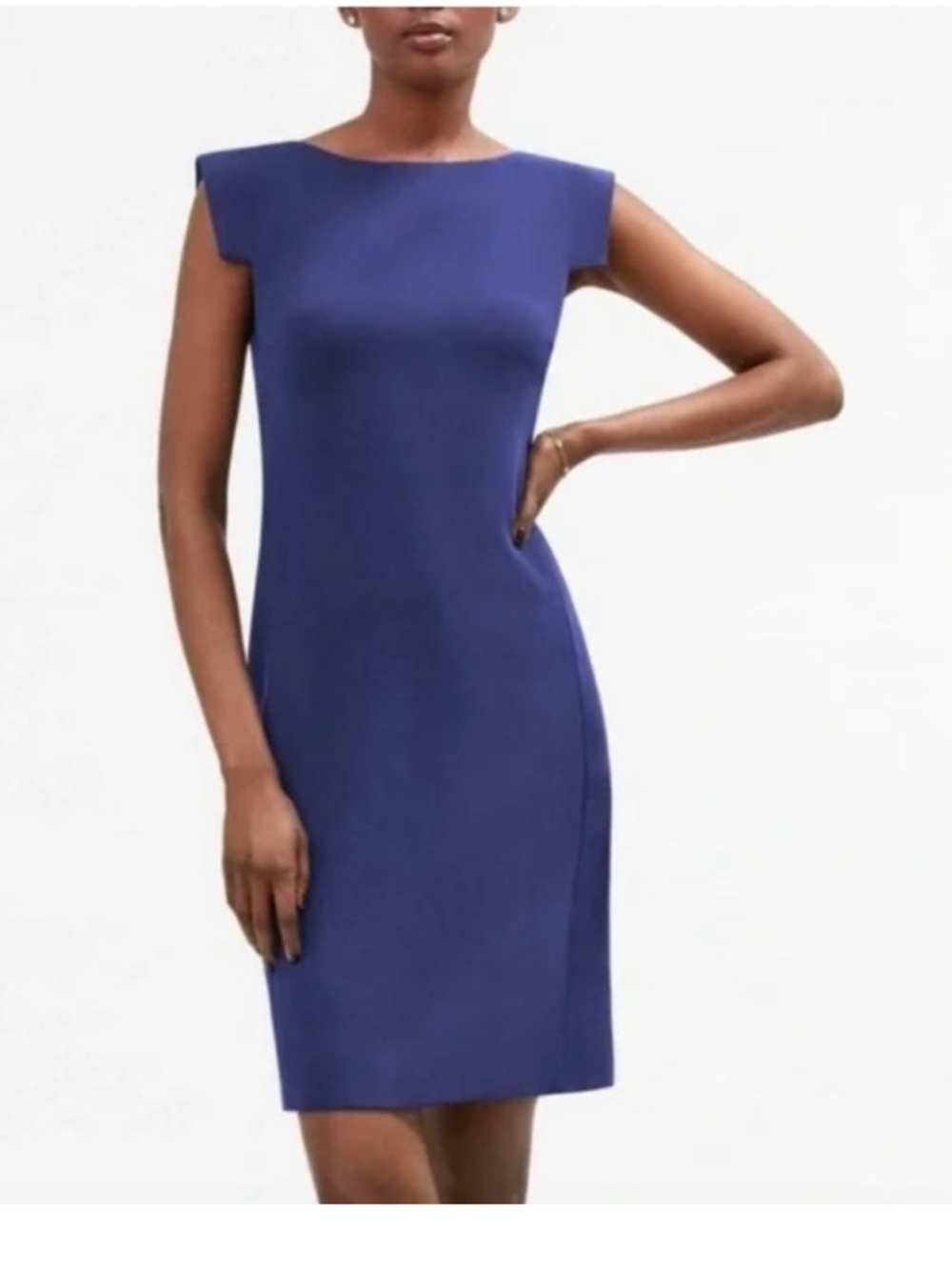 MM La Fleur Navy Blue Dress